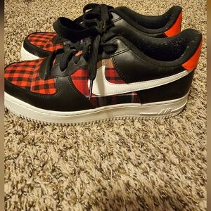 Nike Air Force 1 Low GS Flannel